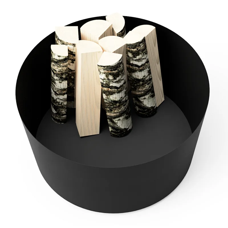 جستی میٹل راؤنڈ آؤٹ ڈور پلانٹر