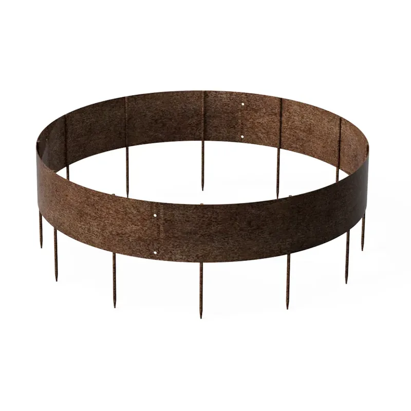 گارڈن لینڈ اسکیپ ایجنگ سرحدوں کی باڑ لگ رہی ہے